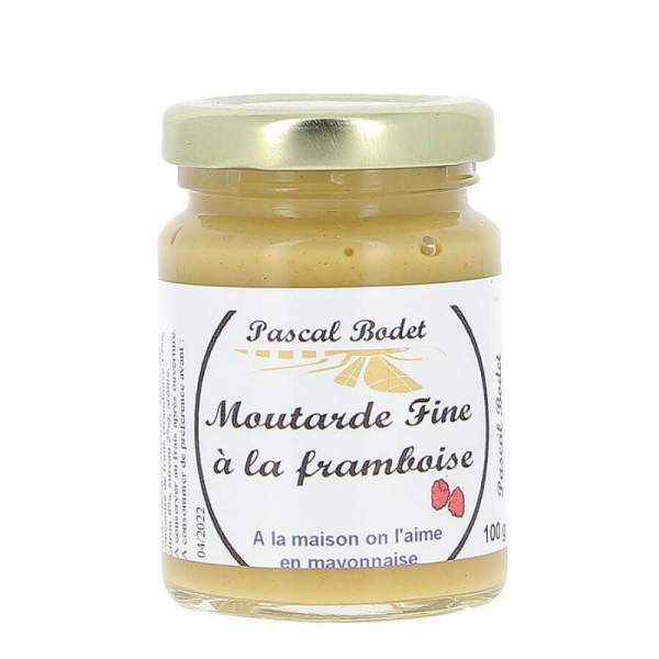 Moutarde à la framboise Pascal Bodet