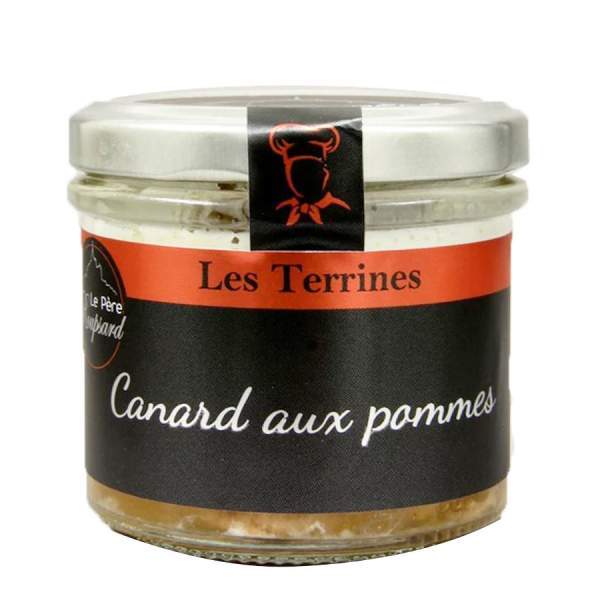 Terrine de Canard aux pommes 180g