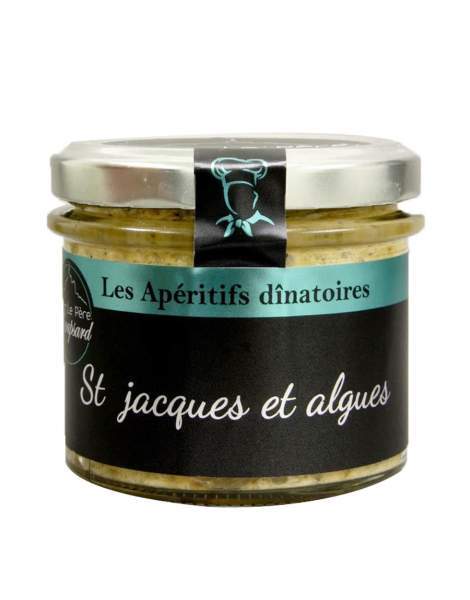 Tartinable St Jacques et Algues Rouspard 100g