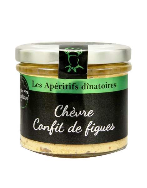 Tartinable Chèvre et figues Roupsard 100g 