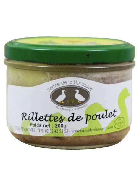 Rillettes de poulet 200g