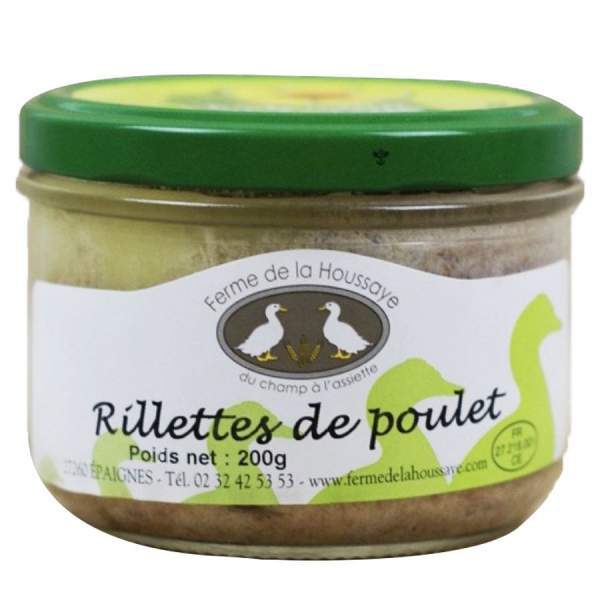 Rillettes de poulet 200g