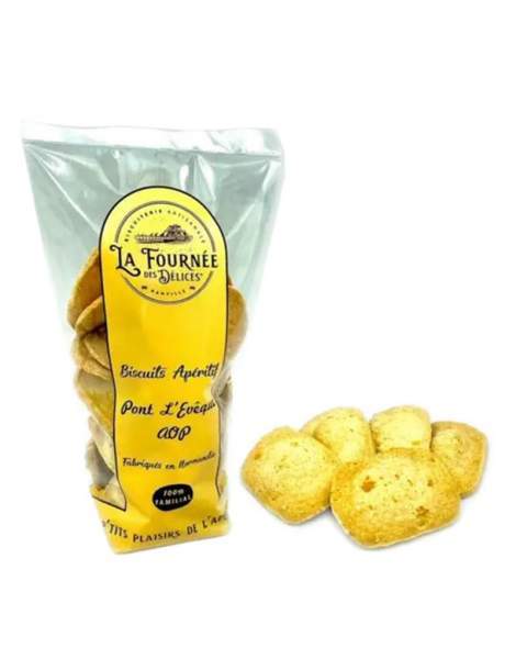 Sablés apéritifs Pont-l'évêque La fournée des délices 100g