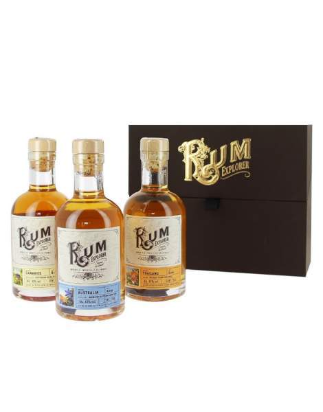 Le coffret rhums "Voyage autour des saveurs" Château du Breuil