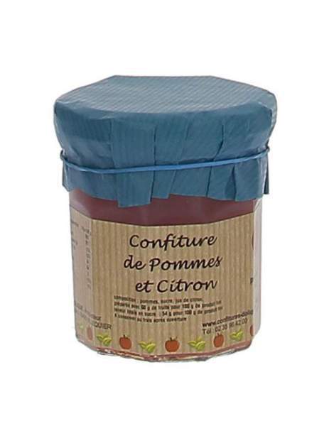 Confiture de pommes et citron