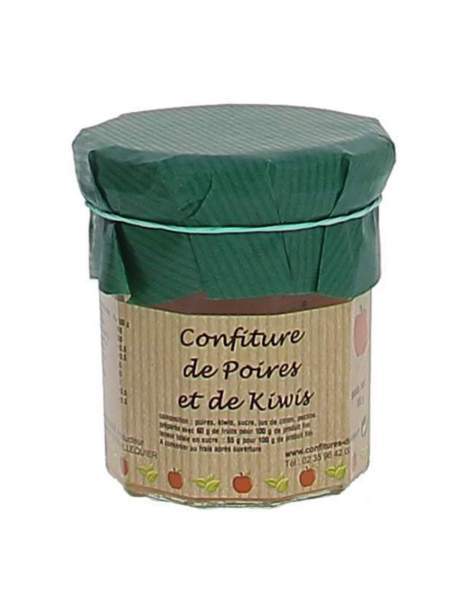 Confiture de poires et de kiwis Dolique 180g