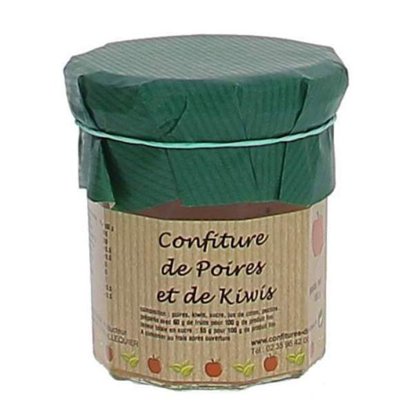Confiture de poires et de kiwis Dolique 180g