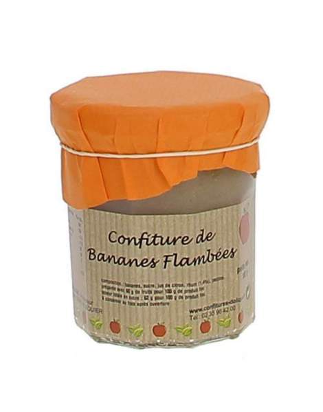 Confiture de bananes flambées Dolique 180g