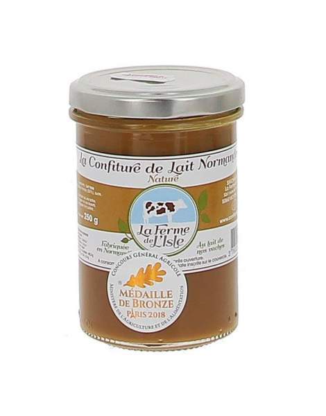 Confiture de lait nature Ferme de l'Isle 250g