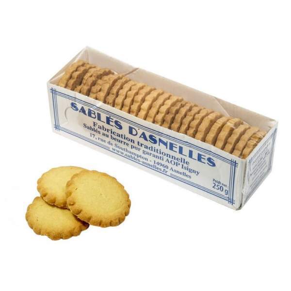 Les Sablés d'Asnelles 250g biscuiterie artisanale en Normandie