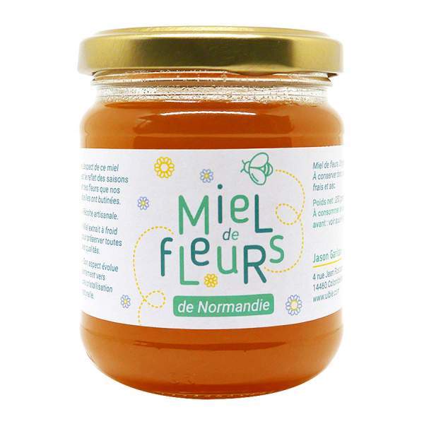 Miel de Fleurs d'été de Normandie 250g