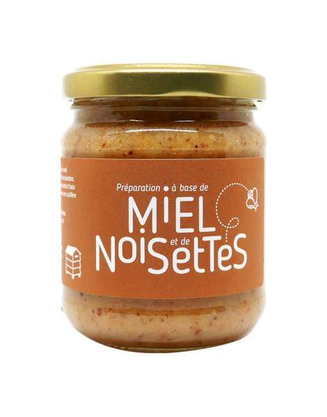 Miel et noisettes 250g