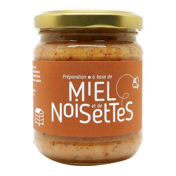 Miel et noisettes 250g