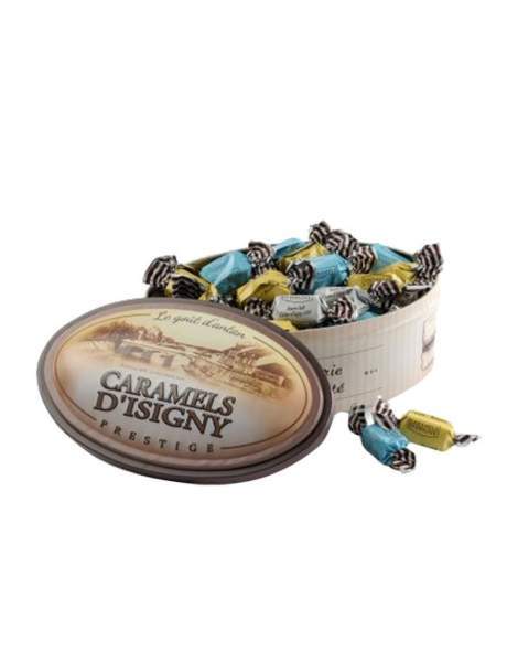 Caramels d'Isigny Assortiments boîte en fer Prestige 250g