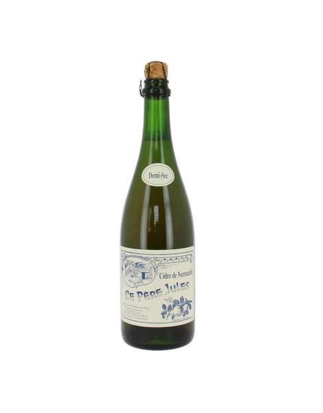 Cidre demi-sec Le père Jules 75cl 4%
