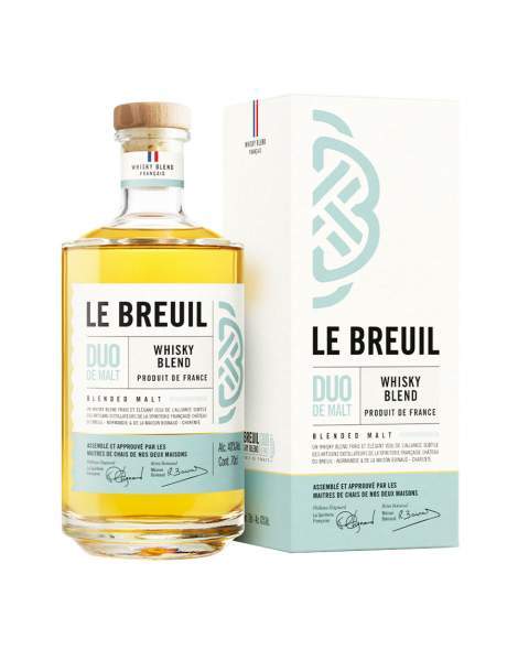 Whisky duo de malt classique - Breuil 40% 70cl