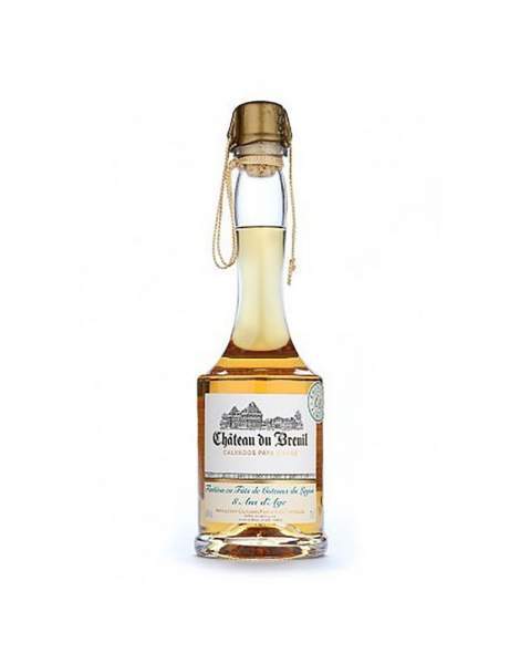 Calvados finition de Bourbon 8ans Château du Breuil 70 cl 44%
