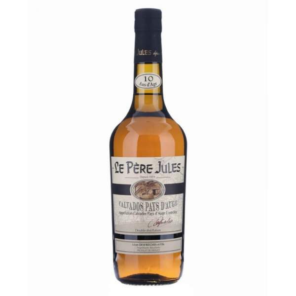 Calvados 10 ans LE PERE JULES 42%vol 70cl