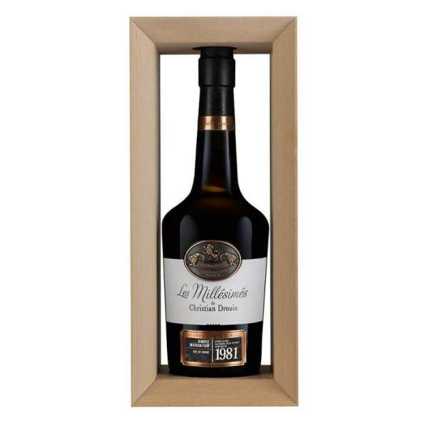 Calvados millésimé 1981 Drouin 70cl 42%