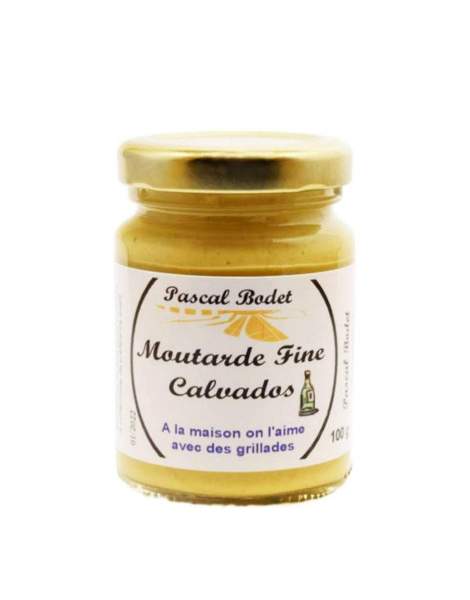Moutarde fine au calvados artisanale Pascal Bodet