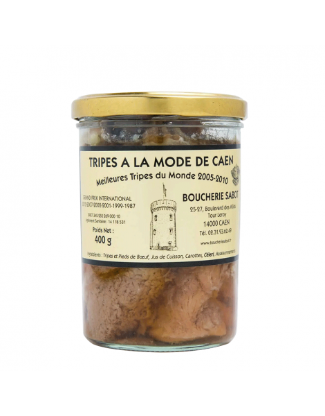 Tripes mode de caen Sabot 400g