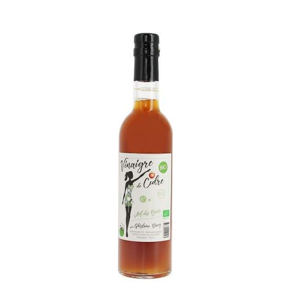 Vinaigre de cidre Bio nature du Domaine de 5D 37.5cl 6%