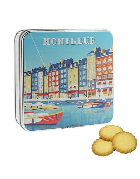  Sablés et boîte illustrée "Honfleur" 120g