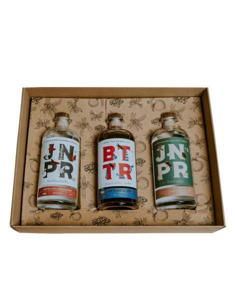 Coffret collection JNPR spiritueux sans alcool 3x70cl