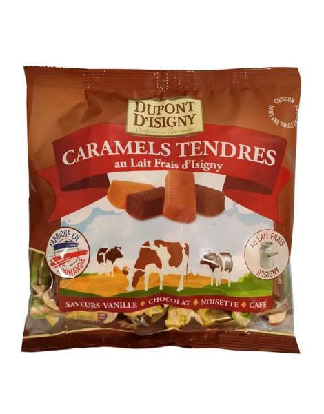 Caramels tendres au beurre salé Dupont d'Isigny 250g