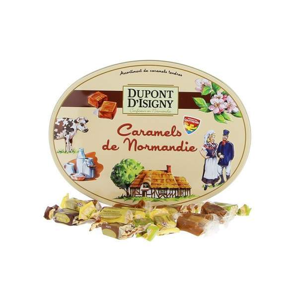 Coffret assortiment de caramels tendres 240g Dupont D'Isigny