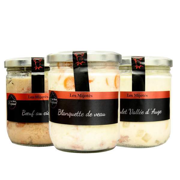Lot de 3 plats cuisinés Le père roupsard 400g