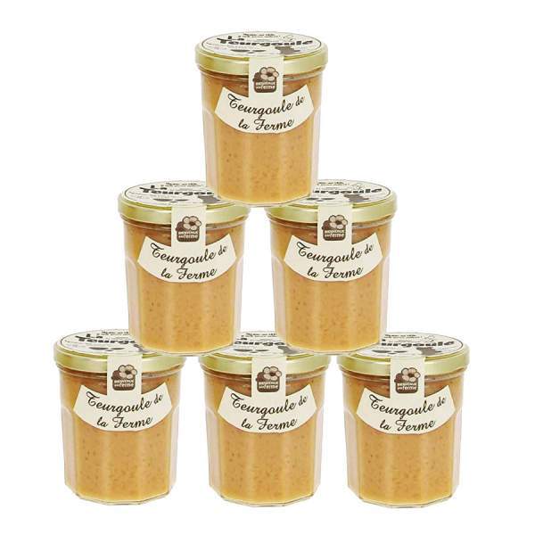 Lot de 6 teurgoules natures Ferme de la Chouquerie 280g
