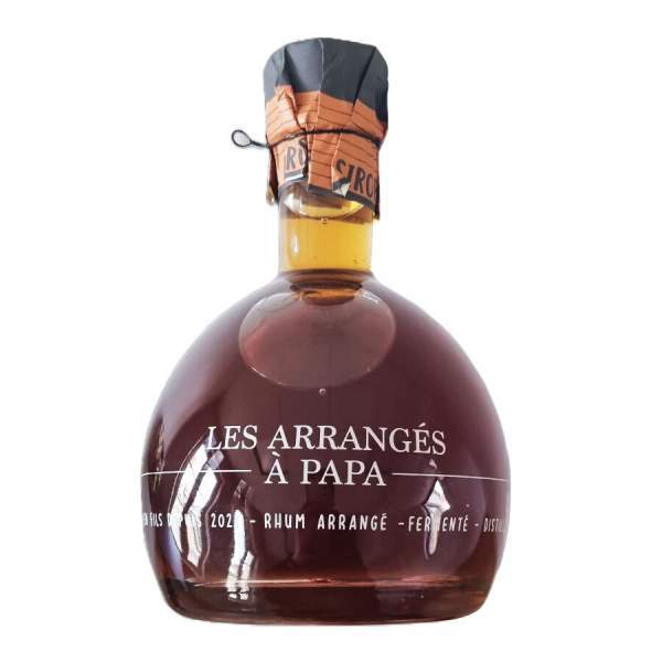 Rhum arrangé café sirop d'érable Société des alcools à papa 70cl 35%