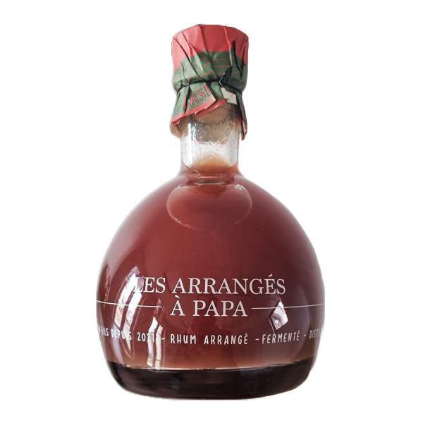 Rhum arrangé fraise et basilic Société des alcools à papa 70cl 35%
