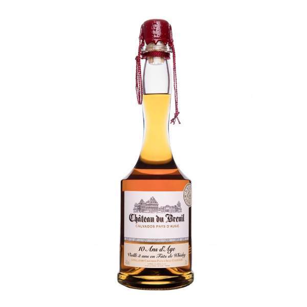 Calvados finition en fûts de whisky 10 ans château du Breuil 70cl 44%