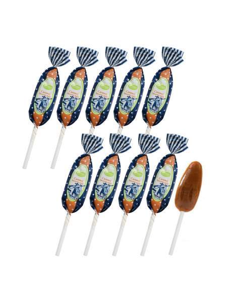 10 sucettes au caramel d'Isigny
