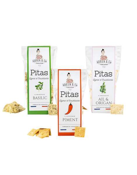 Pitas Basilic "Adrien" 120g