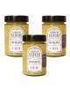 Lot de 3 Moutardes blanche et douce 3x195g