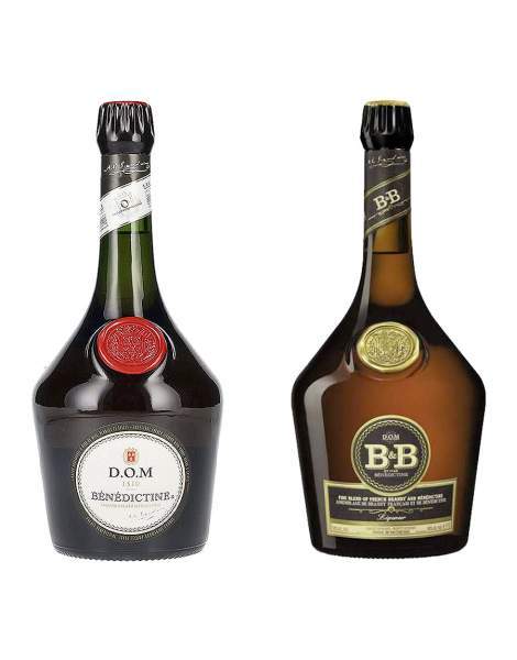 Pack duo de Liqueurs normandes Bénédictine
