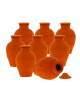 Lot de 8 Olla à enterrer 25cl - Poterie Turgis