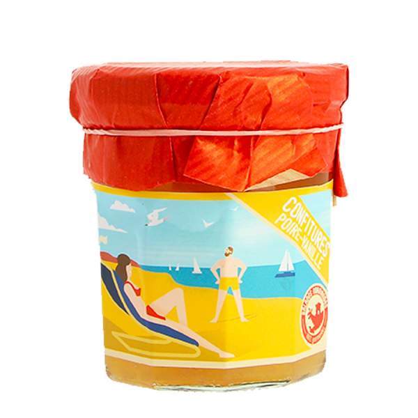 Confiture poire vanille Balades normandes 180g