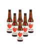 Pack cidre amour d'Hérout amour bio 6x33cl