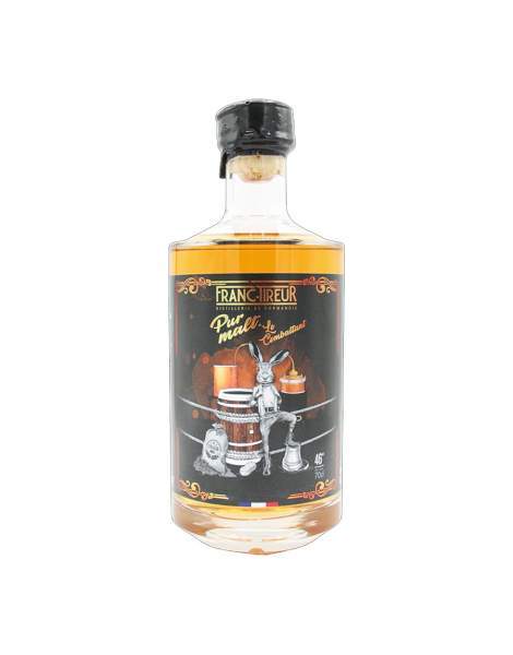 Whisky pur malt "Le combattant" Franc-Tireur 70cl 46%