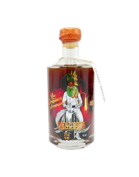 Rhum café vanille noisette bio "Les Origines Arrangées" - Franc-Tireur 70cl 31%