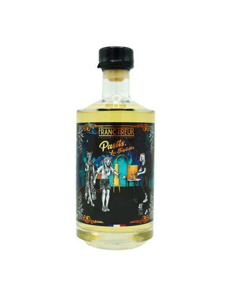 Pastis"Les triplettes" Franc-Tireur 70cl 45%