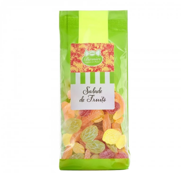 Sachet de bonbons salade de fruits givrés 150g Bonbon Barnier